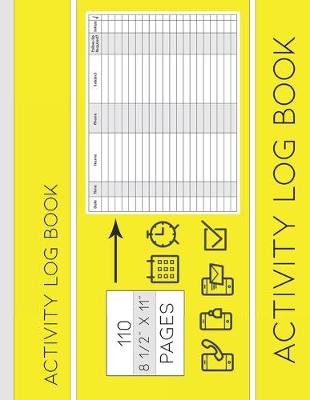 Book cover for Yellow Activity Log