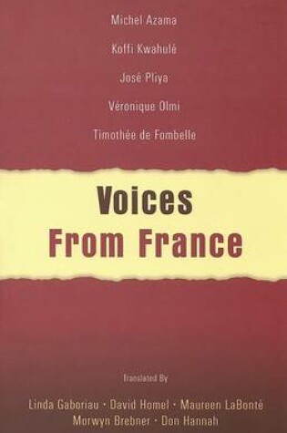 Cover of Voices from France