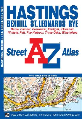 Book cover for Hastings A-Z Street Atlas