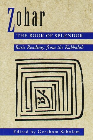 Cover of Zohar: The Book of Splendor