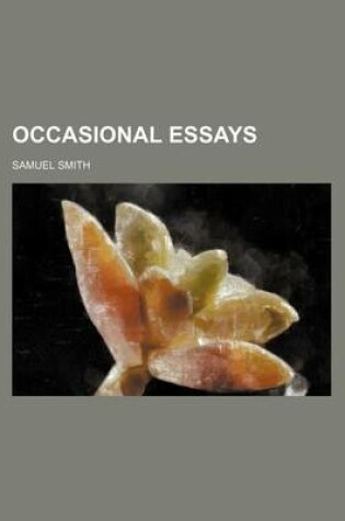 Cover of Occasional Essays