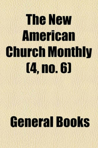 Cover of The New American Church Monthly