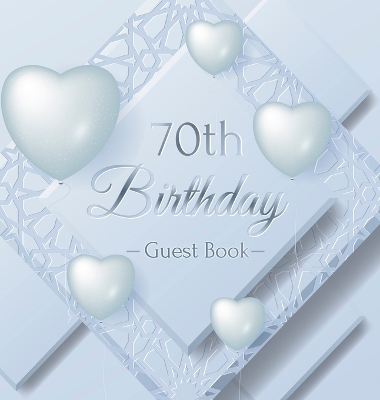 Book cover for 70th Birthday Guest Book