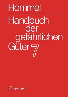 Book cover for Handbuch Der Gefährlichen Güter. Band 7: Merkblätter 2503-2900