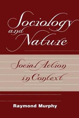 Book cover for Sociology And Nature