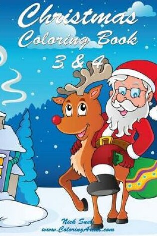 Cover of Christmas Coloring Book 3 & 4