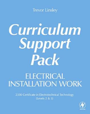 Book cover for Electrical Installation Work Curriculum Support Pack