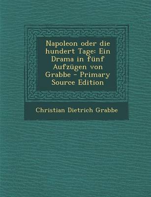 Book cover for Napoleon Oder Die Hundert Tage