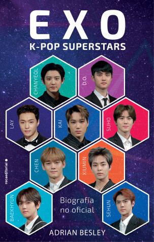 Book cover for EXO: K-pop superstars (Spanish Edition)