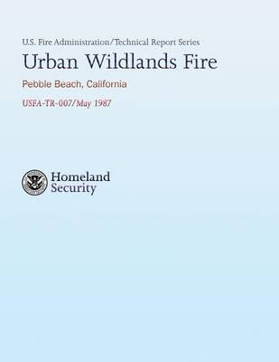 Book cover for Urban Wildlands Fire- Pebble Beach, California