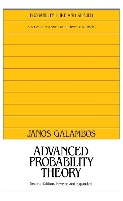 Cover of Advanced Probability Theory, Second Edition,