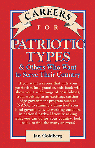 Book cover for Careers for Patriotic Types & Others Who Want to Serve Their Country