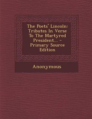 Book cover for The Poets' Lincoln