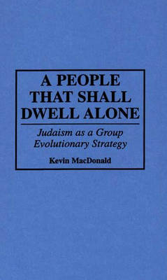 Book cover for A People That Shall Dwell Alone