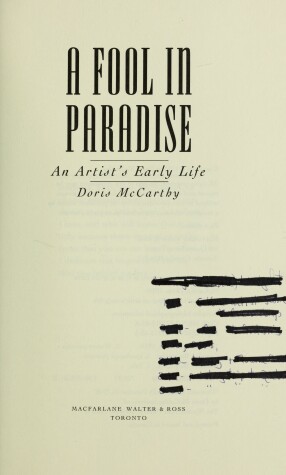 Book cover for A Fool in Paradise