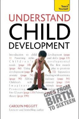 Cover of Understand Child Development: Teach Yourself