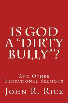 Book cover for Is God a Dirty Bully?