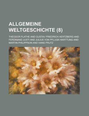 Book cover for Allgemeine Weltgeschichte (8 )