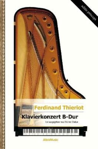 Cover of Klavierkonzert B-Dur (Hrsg.: Walter Zielke)