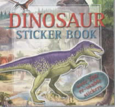 Book cover for Dinosaur Sticker Book