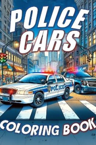 Cover of Police Cars Coloring Book