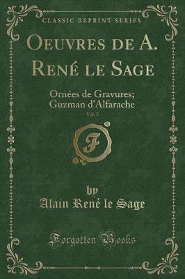 Book cover for Oeuvres de A. René Le Sage, Vol. 5