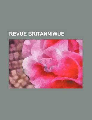 Book cover for Revue Britanniwue