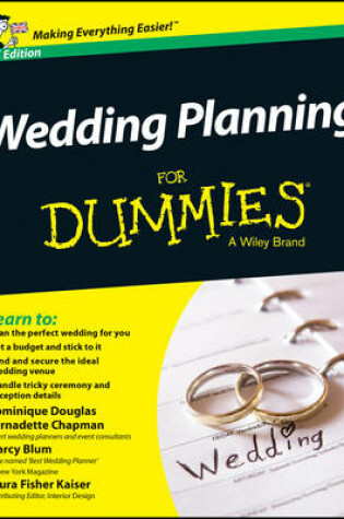 Cover of Wedding Planning For Dummies