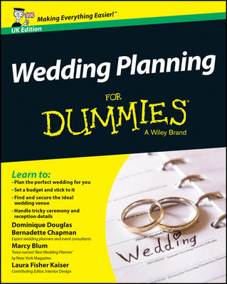 Book cover for Wedding Planning For Dummies