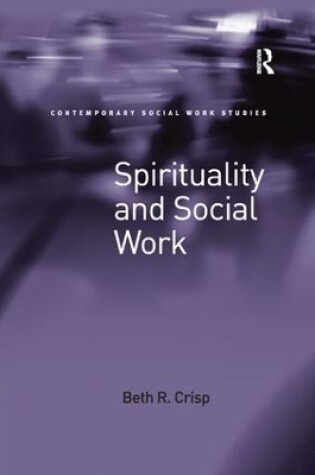 Cover of Spirituality and Social Work