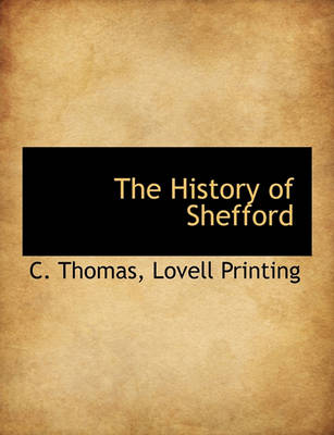 Book cover for The History of Shefford