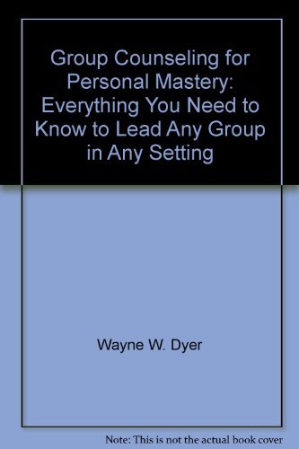 Book cover for Group Counseling for Personal Mastery