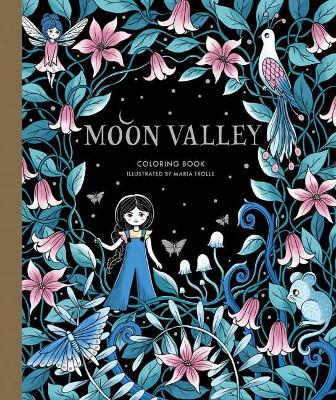Book cover for Moon Valley Coloring Book