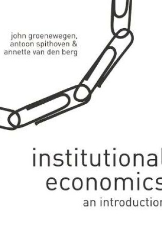 Cover of Institutional Economics