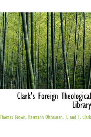 Cover of Clark's Foreign Theological Library