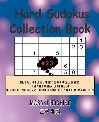 Book cover for Hard Sudokus Collection Book #23