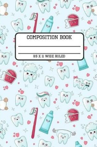 Cover of Composition Book Wide Ruled