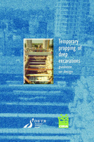 Cover of Temporary Propping of Deep Excavations