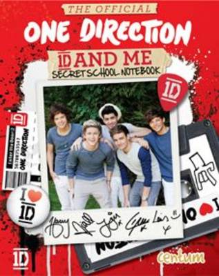 Cover of The Official One Direction 1D and Me Secret School Notebook