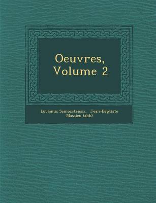 Book cover for Oeuvres, Volume 2