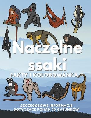 Book cover for Fakty i kolorowanka Naczelne Ssaki