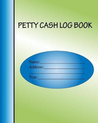 Book cover for Petty cash log book