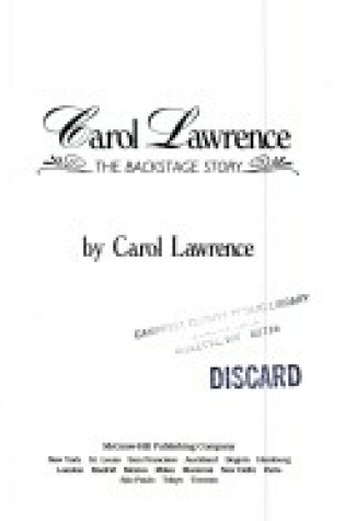 Cover of Carol Lawrence