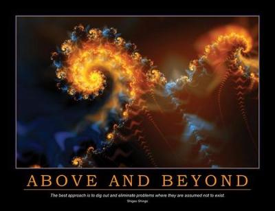 Book cover for Above and Beyond Poster