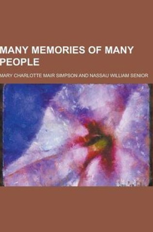 Cover of Many Memories of Many People