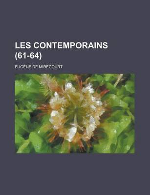 Book cover for Les Contemporains (61-64)