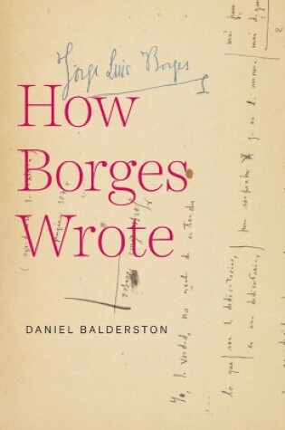Cover of How Borges Wrote
