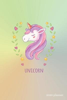 Book cover for Unicorn 2020 Planner