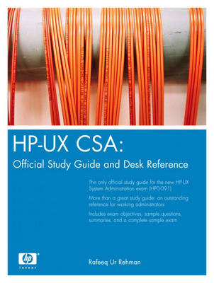 Book cover for HP-UX CSA