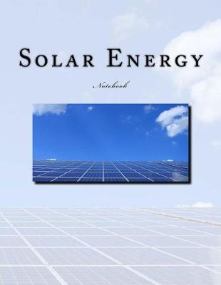 Book cover for Solar Energy Notebook